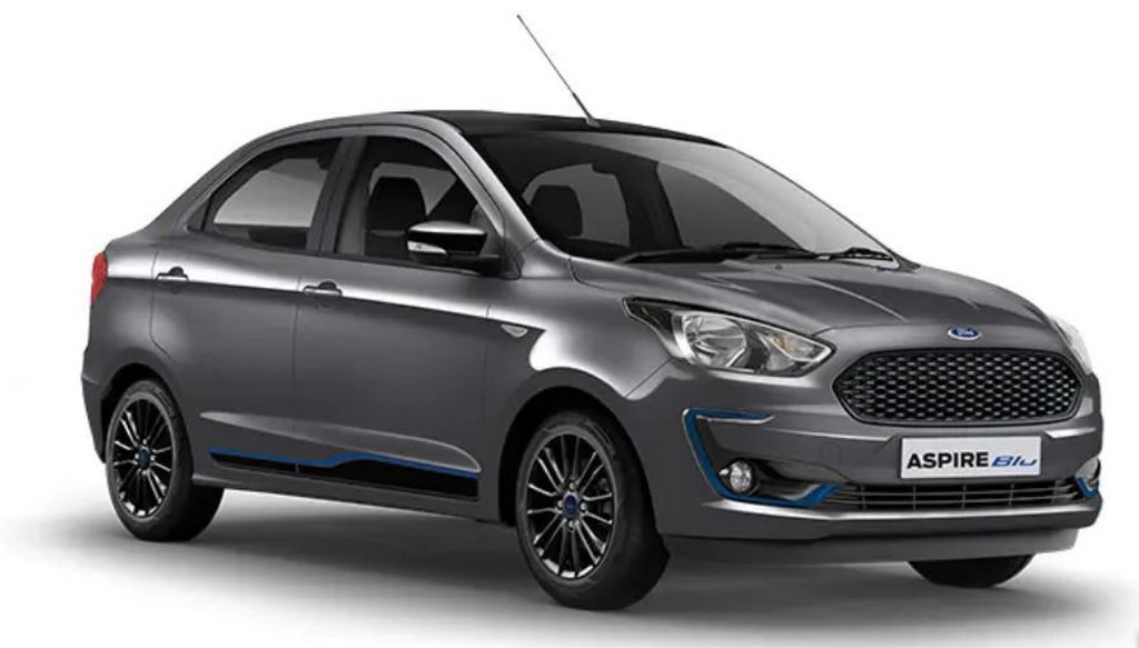 Ford Aspire Blu Smoke Grey