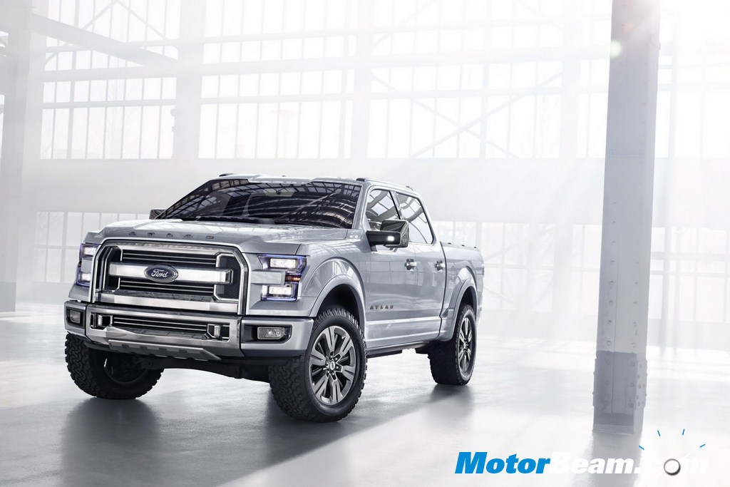 Ford Atlas Pickup Truck Concept Front