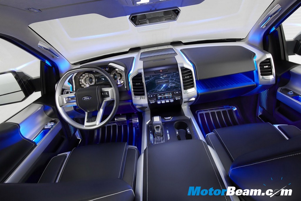 Ford Atlas Pickup Truck Concept Interiors