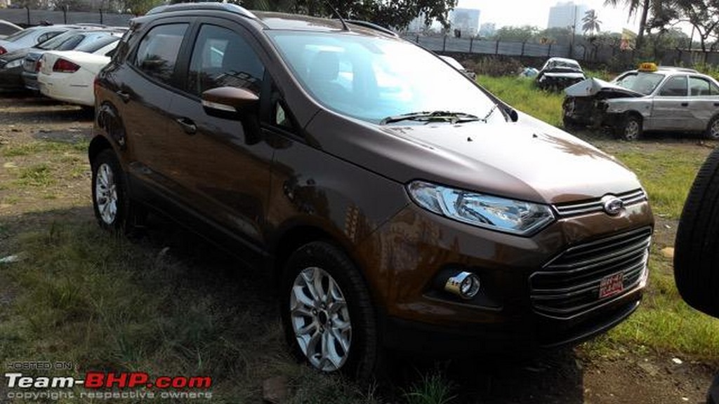 Ford EcoSport Facelift Spotted