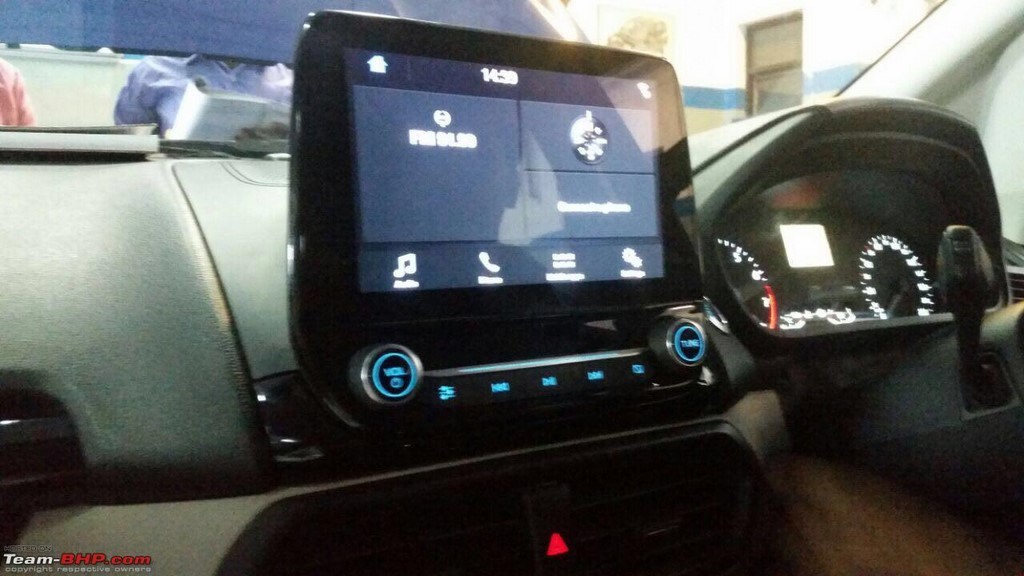 Ford EcoSport Facelift Titanium S Interior