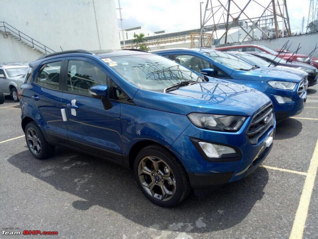 Ford EcoSport Facelift Titanium S Side Profile