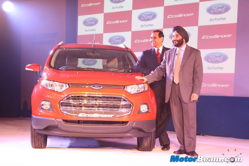 Ford Ecosport Launched In India Price Announced