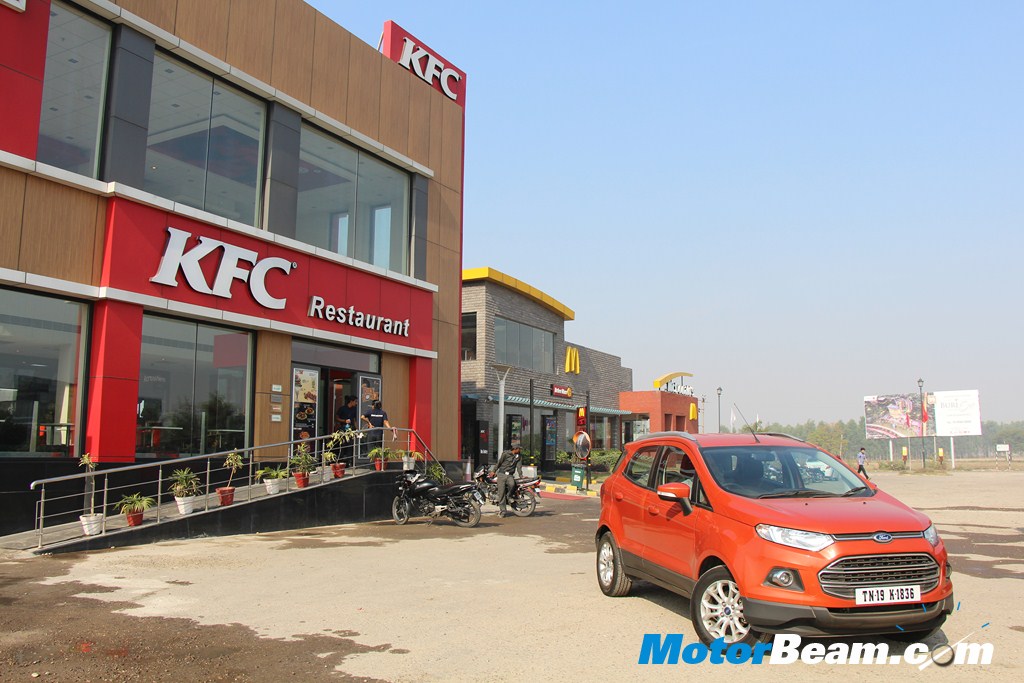 Ford EcoSport Travelogue Highway Food