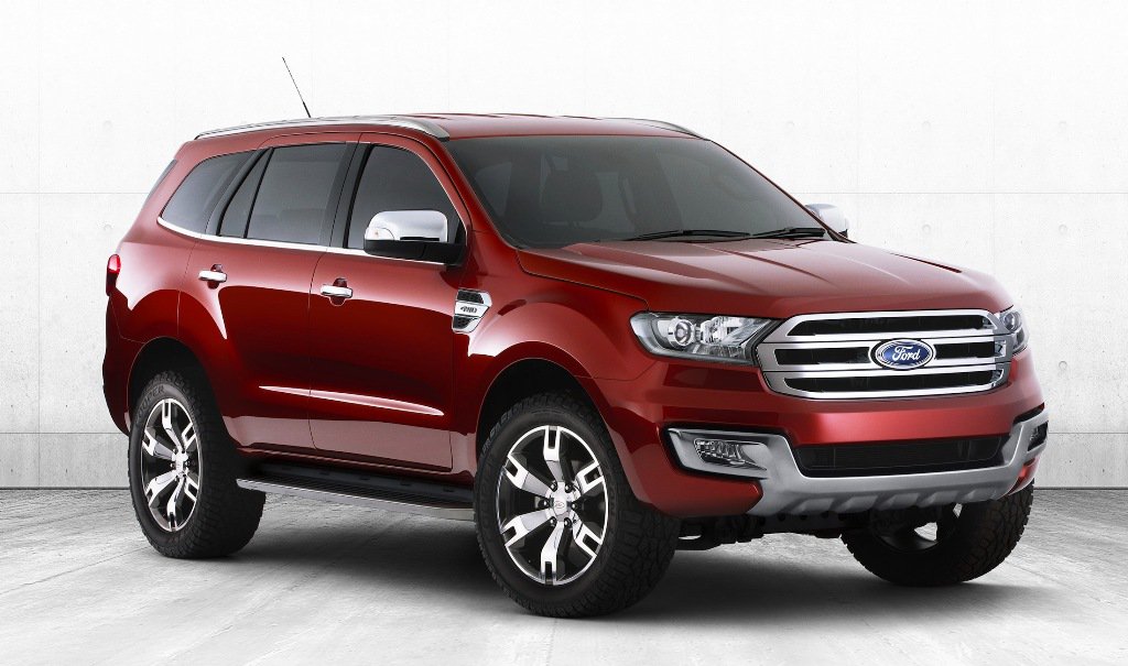Ford Everest Concept Front