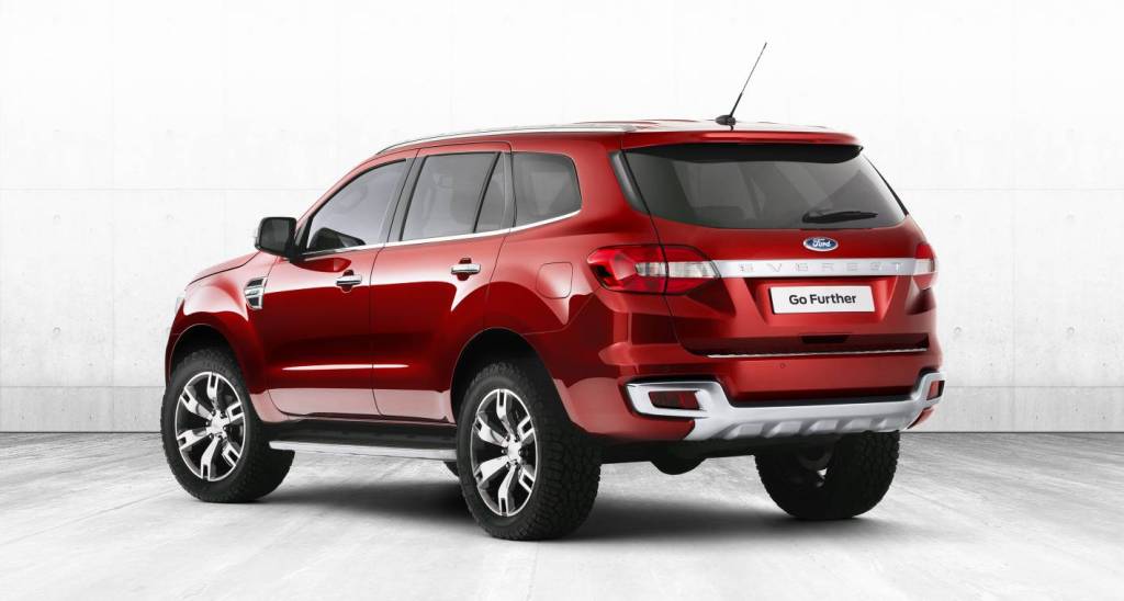 Ford Everest Concept Rear