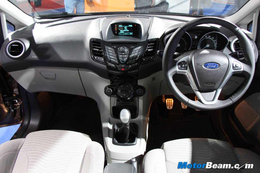 Ford Fiesta Facelift Dashboard