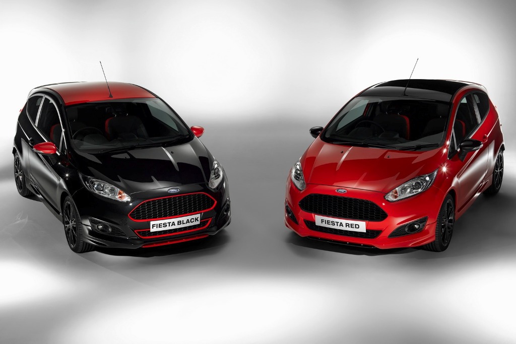 Ford Fiesta Red And Black Edition