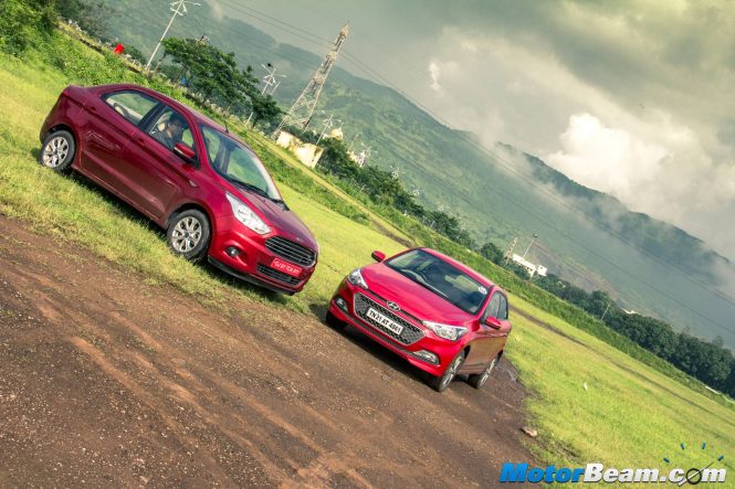 Ford Figo Aspire vs Hyundai Elite i20 Comparison