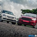 Ford Figo Aspire vs Maruti DZire Review