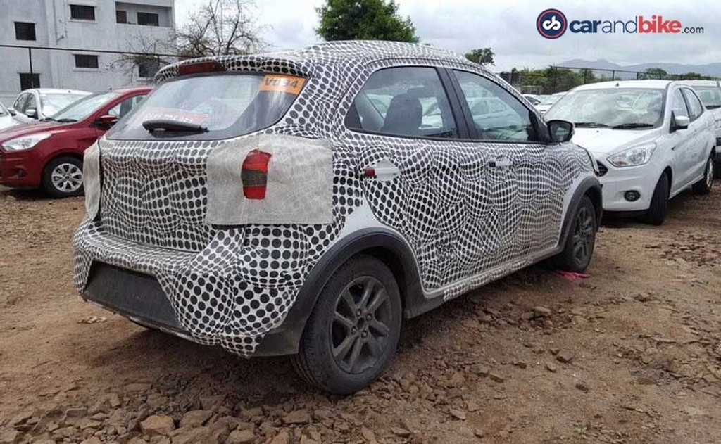 Ford Figo Crossover Rear Spotted