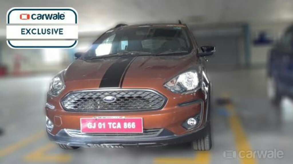 Ford Figo Crossover Spotted