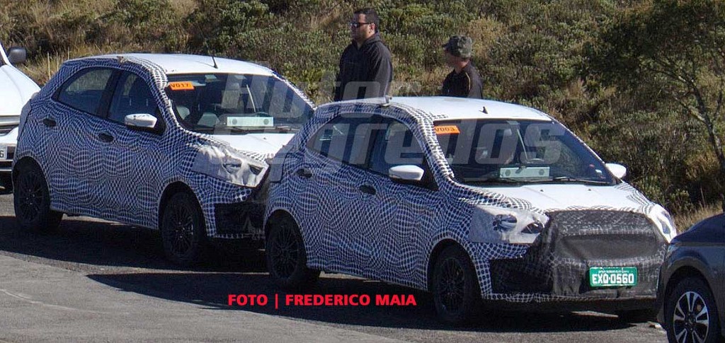 Ford Figo Spotted Testing In Brazil