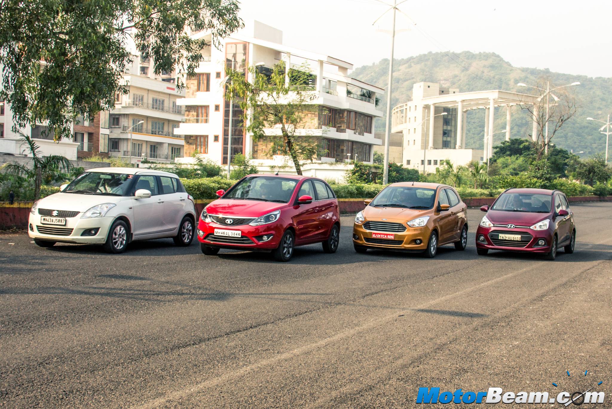 Ford Figo vs Hyundai Grand i10 vs Maruti Swift vs Tata Bolt