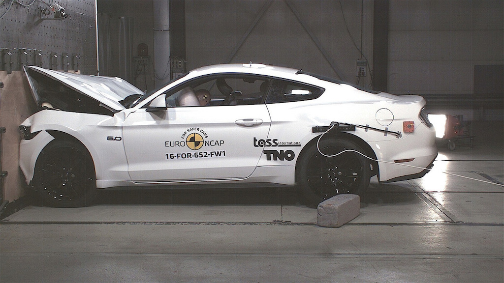 Ford Mustang Euro NCAP