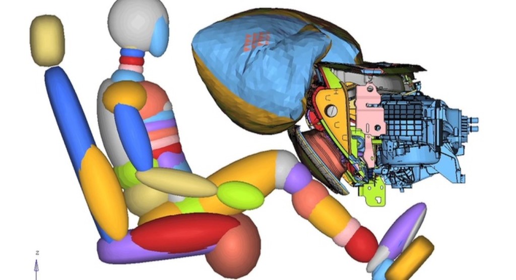 2015 Ford Mustang Knee Airbag