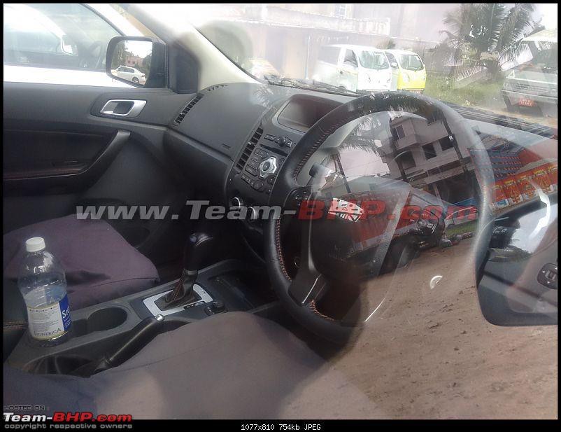 Ford Ranger Interior Spied