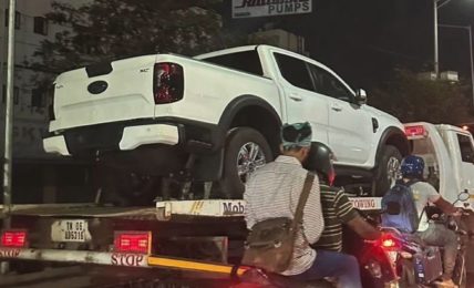 Ford Ranger Spotted In India