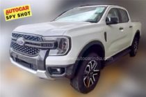 Ford Ranger Spotted Undisguised India