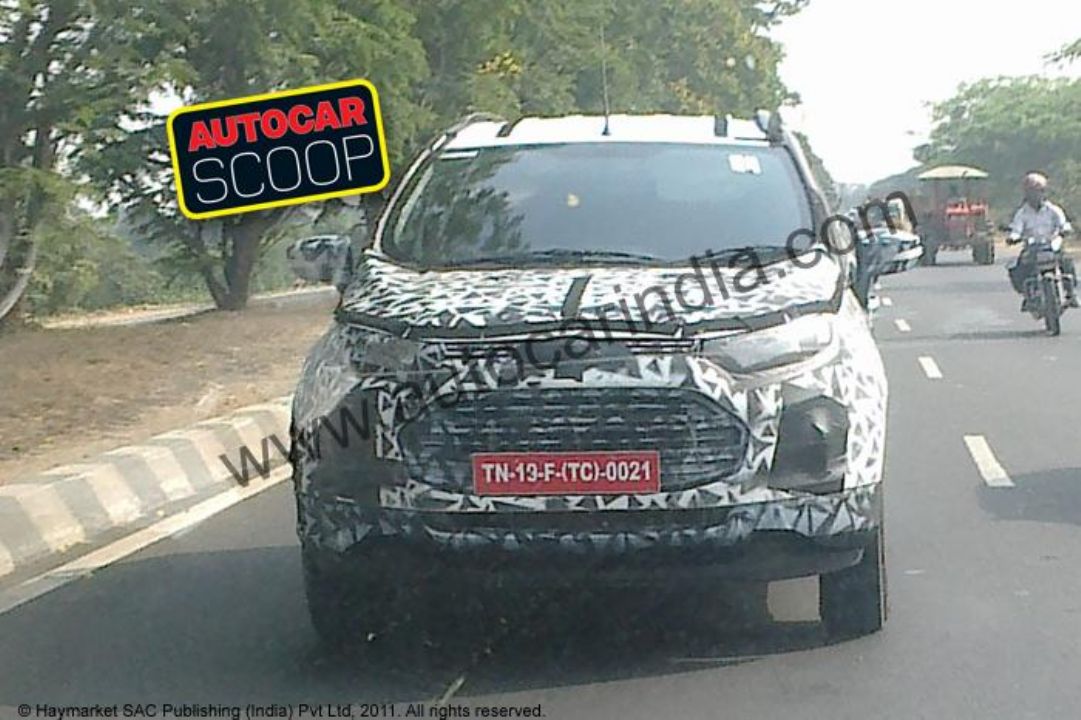 Ford EcoSport Spied India