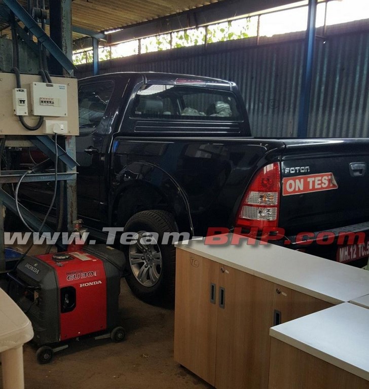 Foton Tunland Spotted In India