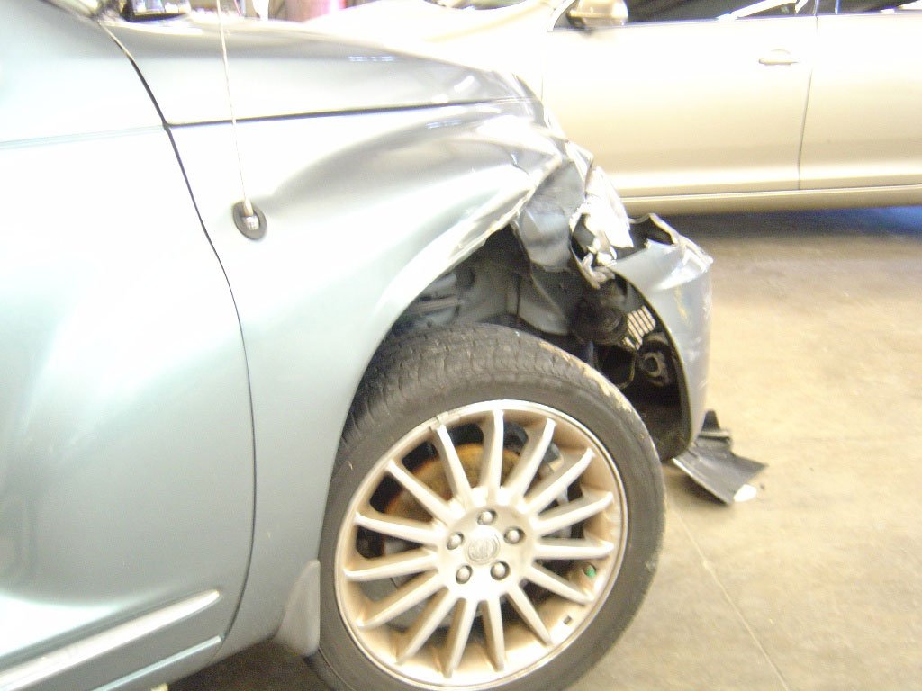 Front Fender Damage