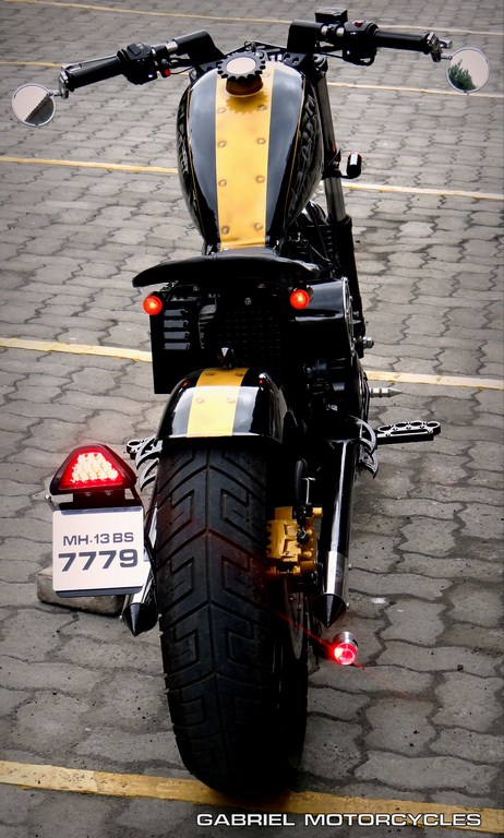 Gabriel Motorcycles Bobber Rear