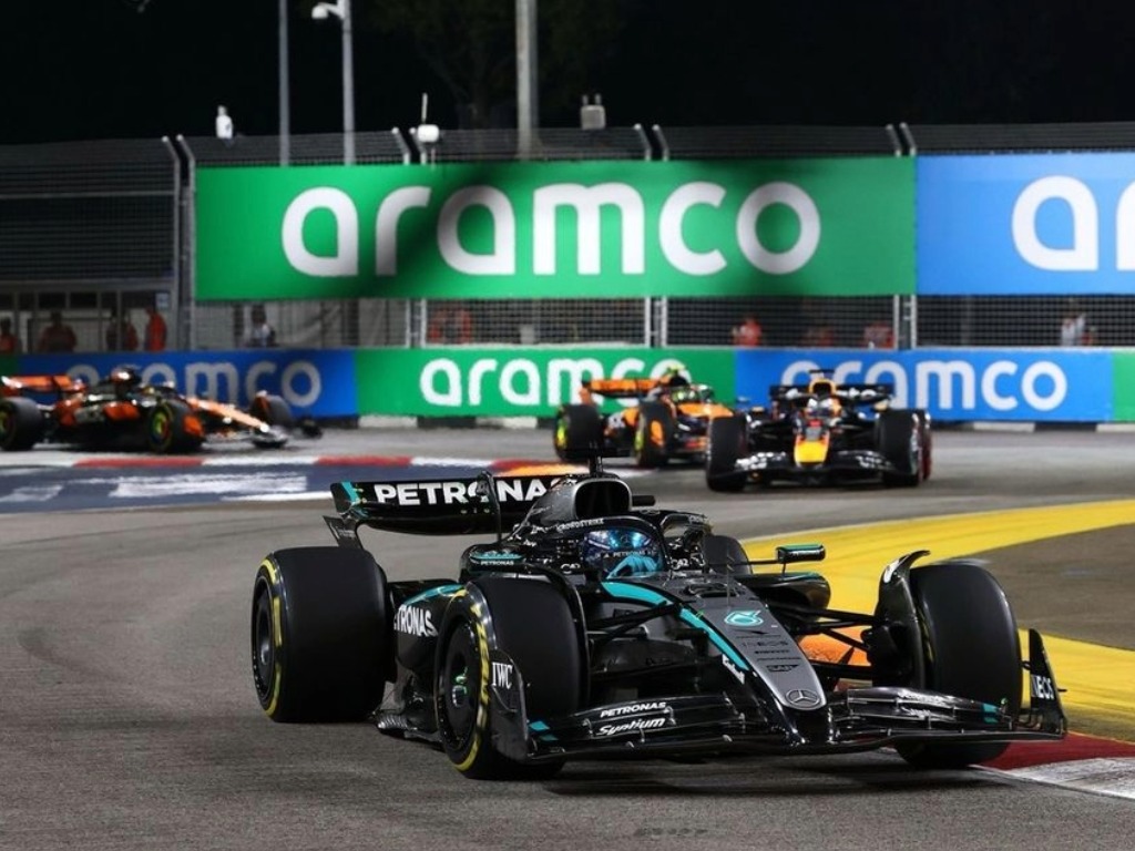 George Russell Singapore GP