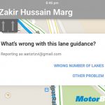Google Maps Lane Guidance Navigation
