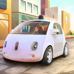 Google Self Driving Car Render