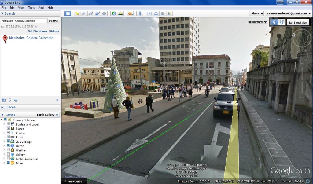 Google Street View Live