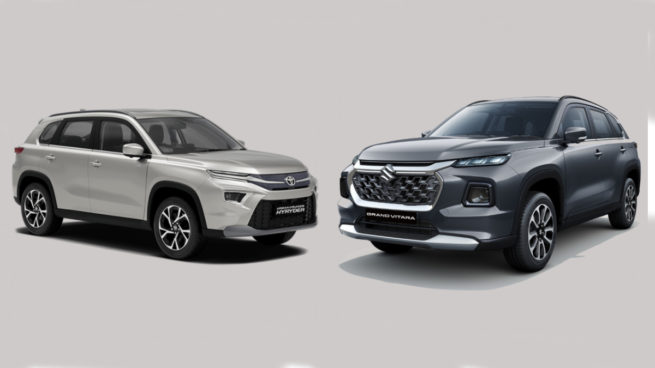 Grand Vitara and Hyryder Front