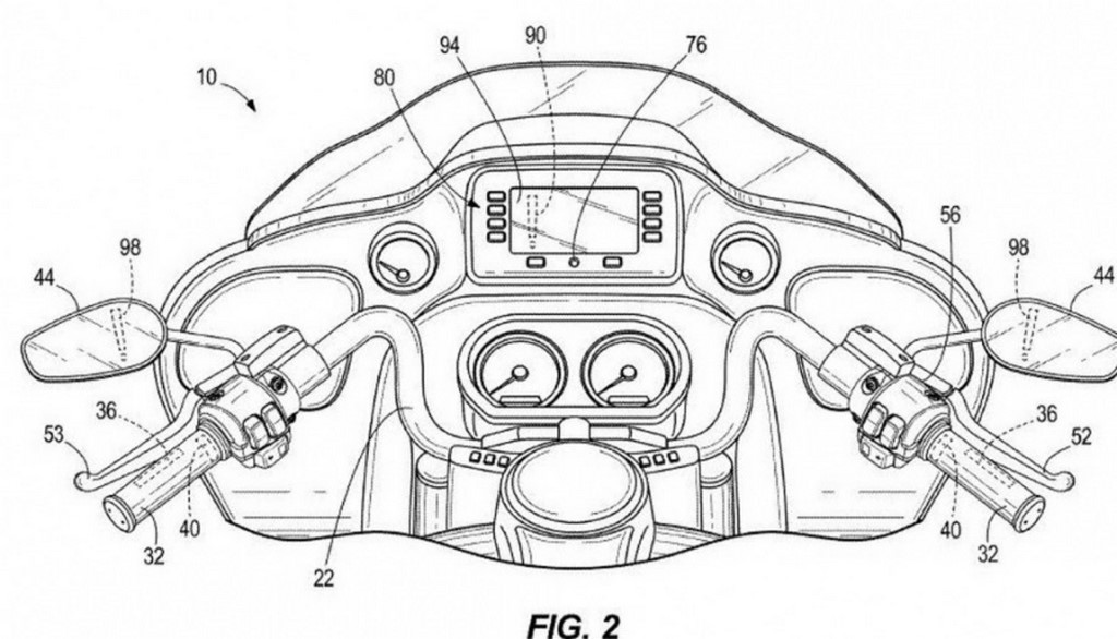 Harley-Davidson Automated Emergency Braking System Patent