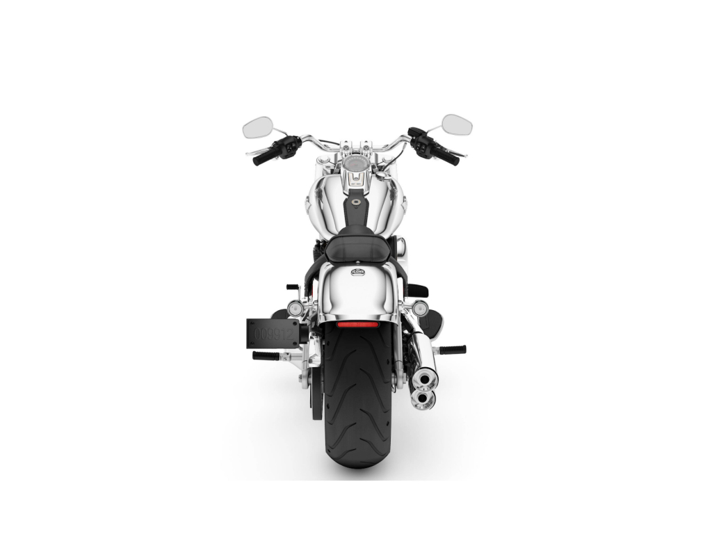 Harley Davidson Fat Boy Gray Ghost rear