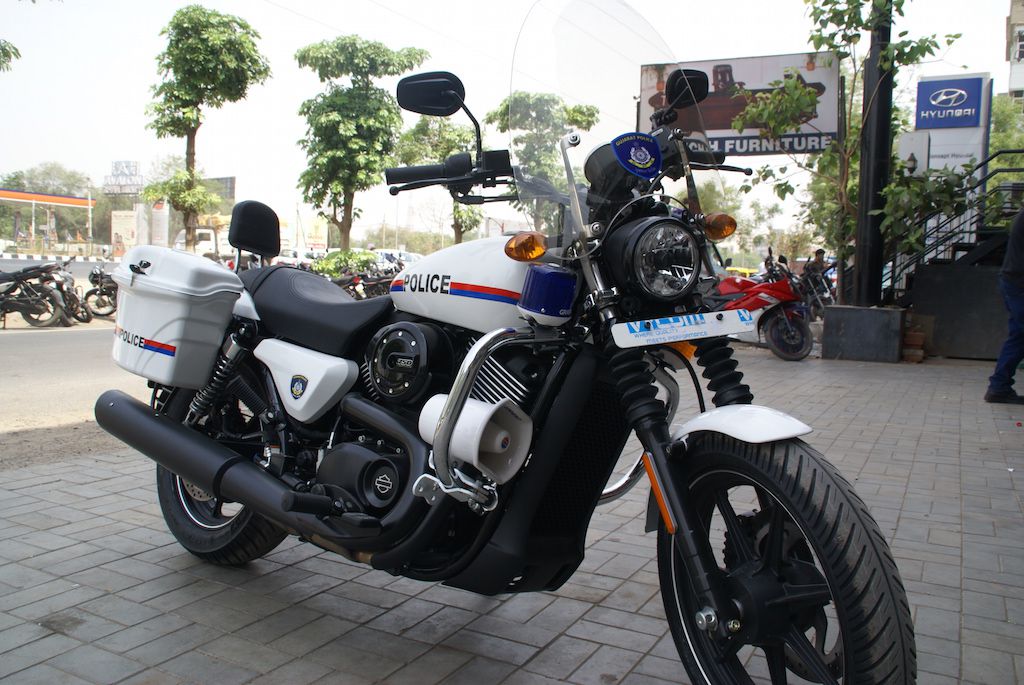 Harley-Davidson Street 750 Gujarat Police