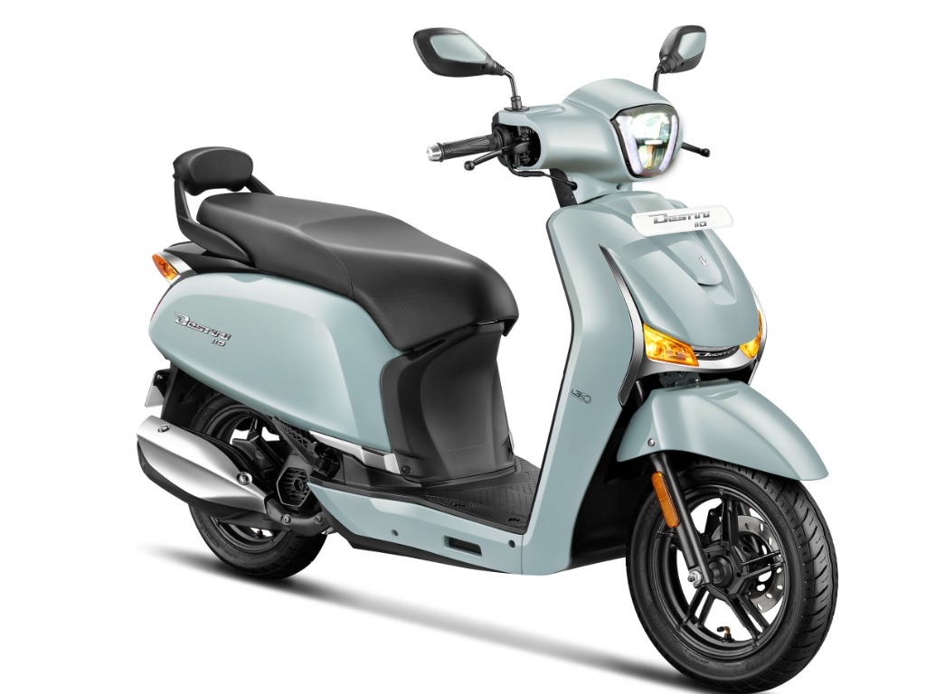 Hero Destini 110 ZX_Aqua Grey front