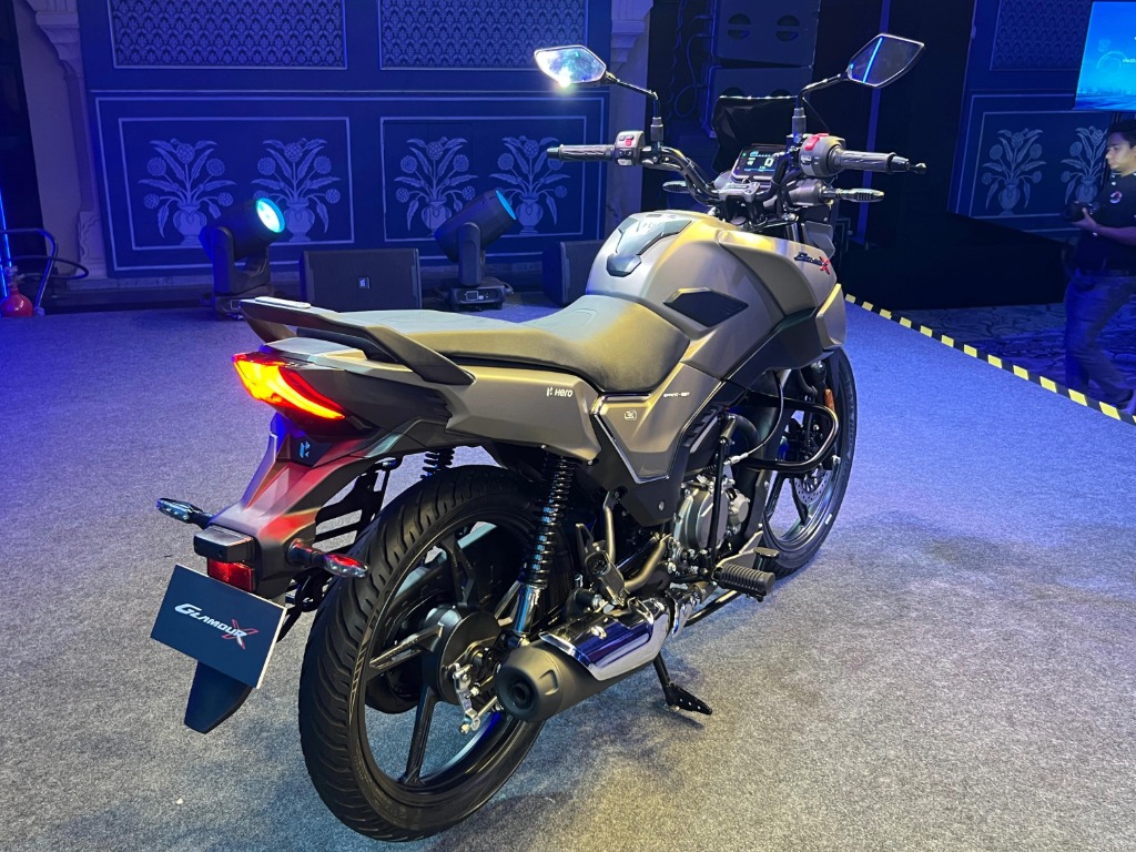Hero Glamour X 125 rear