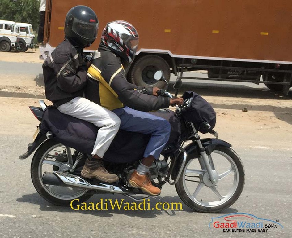 Hero HF Deluxe Facelift Spied