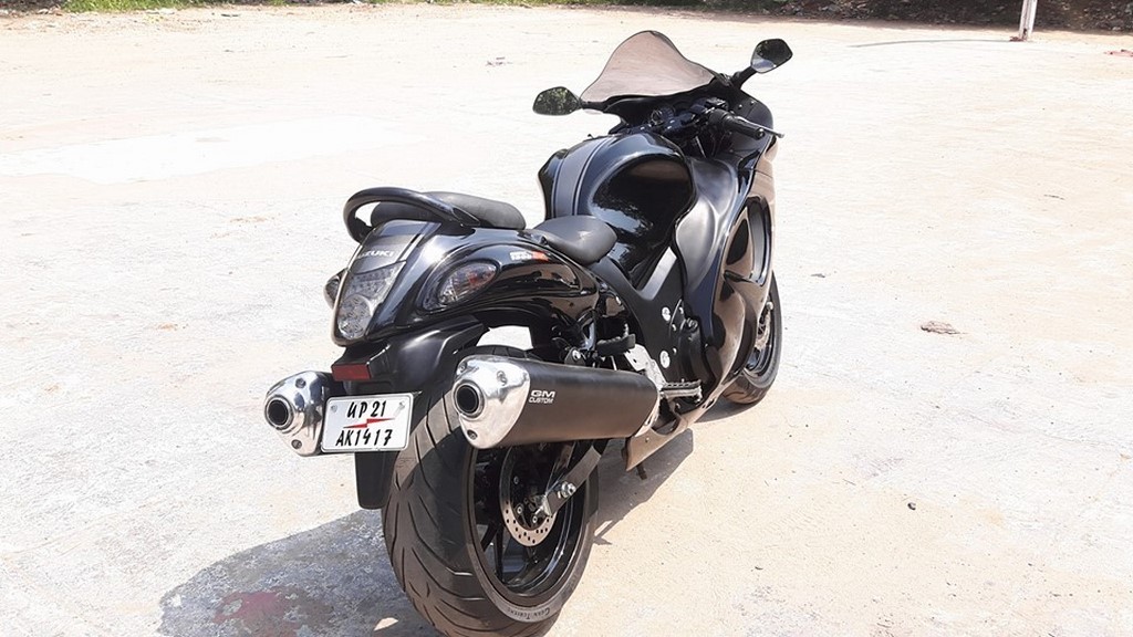 Hero Karizma Turned Hayabusa Rear