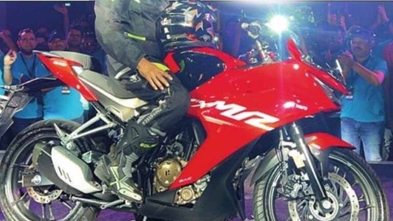 Hero Karizma XMR se filtró antes de su debut