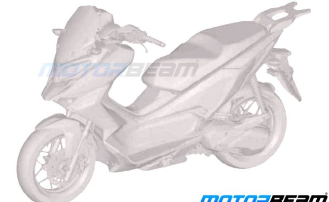 Hero Maxi Scooter Design Leaked