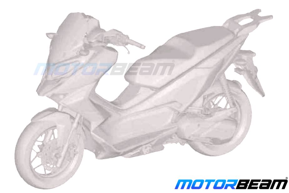 Hero Maxi Scooter Design Leaked