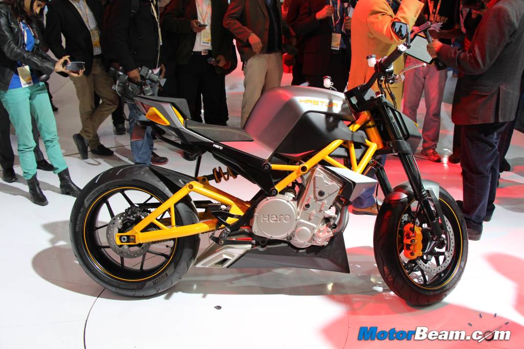Hero MotoCorp Hastur Side