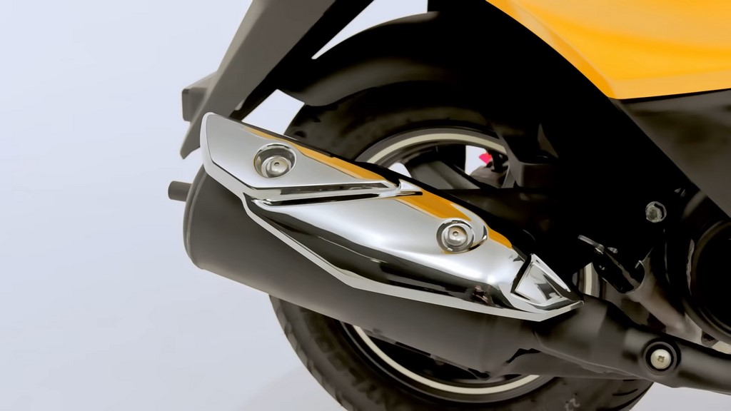 Hero Pleasure+ Xtec Teaser Exhaust