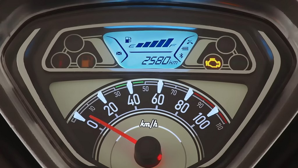 Hero Pleasure+ Xtec Teaser Instrument Cluster