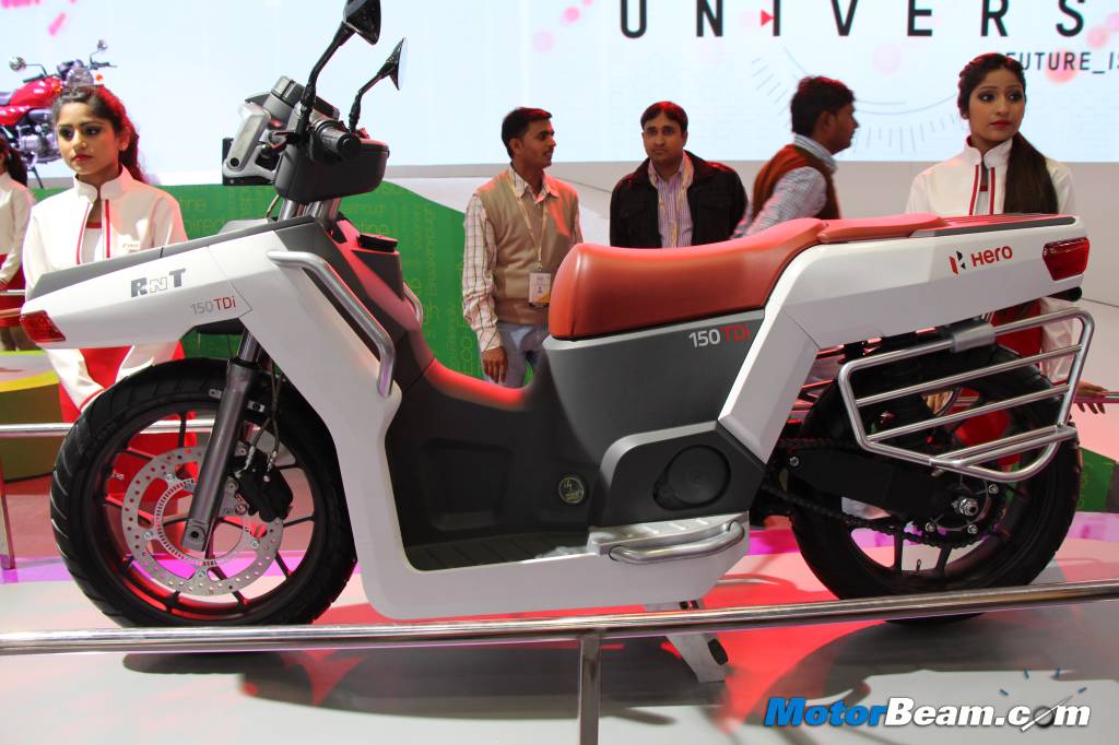 Hero RNT Scooter Concept Side