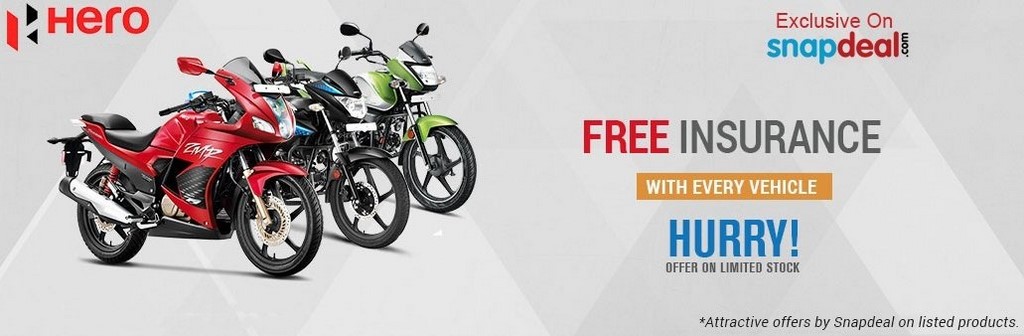Hero Snapdeal Free Insurance