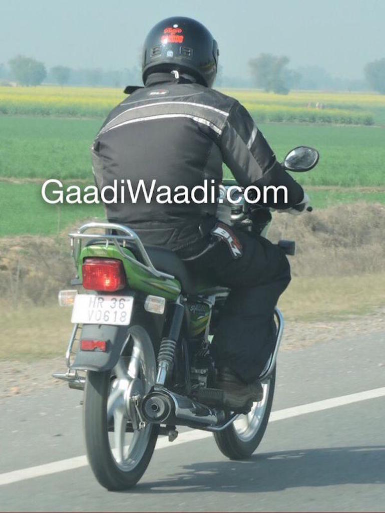 Hero Splendor New Engine Spied