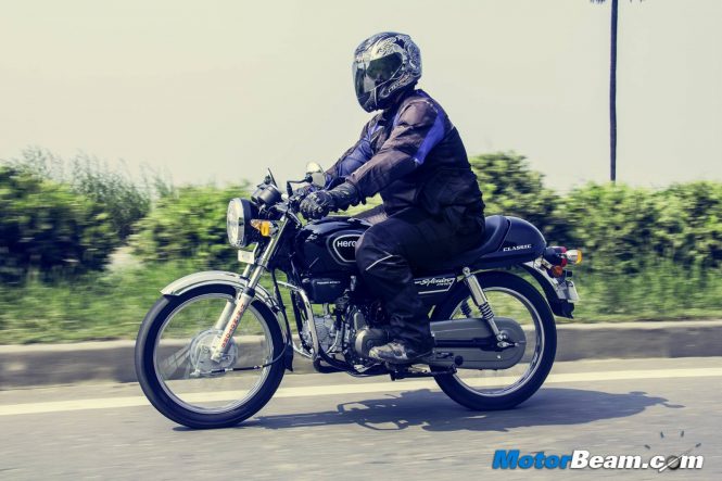 Hero Splendor Pro Classic Road Test