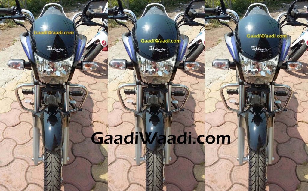 Hero Splendor Pro Facelift To Launch Soon, Spotted At Dealership